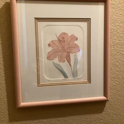 Lily artwork by Lisa Wiscombe