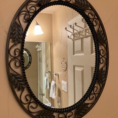 Oval mirror