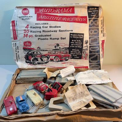 GILBERT Auto-Rama Multiple Race Way 