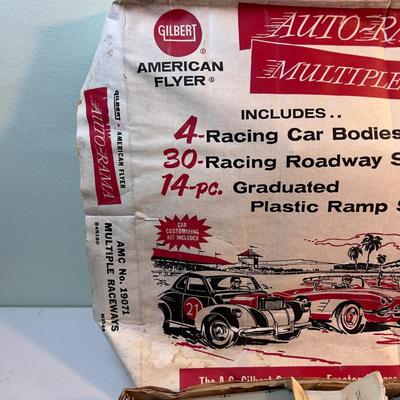 GILBERT Auto-Rama Multiple Race Way 