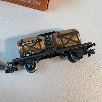 (2) Vintage GERMAN H O Scale Train Cars MARKLIN in Original Boxes Built