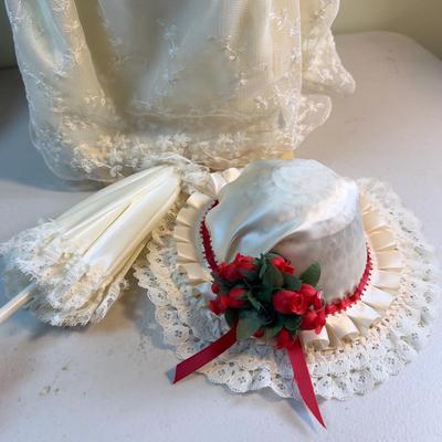 (2) 24" Porcelain Dolls; Shirley and Victorian 