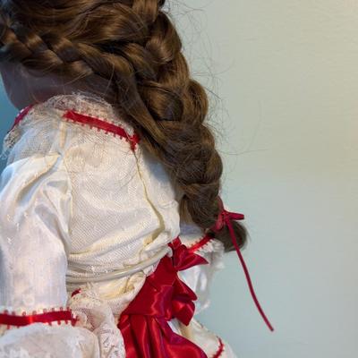(2) 24" Porcelain Dolls; Shirley and Victorian 