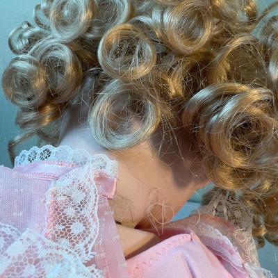 (2) 24" Porcelain Dolls; Shirley and Victorian 