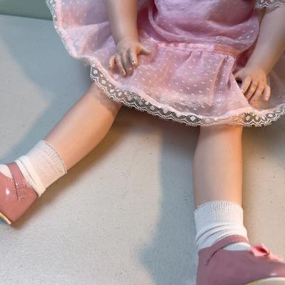 (2) 24" Porcelain Dolls; Shirley and Victorian 