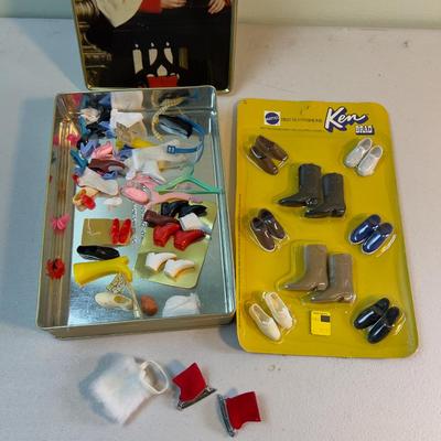 Barbie Shoes, Plus Ken's Brand New never opened. 