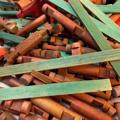 Lincoln Logs - NICE!!!!! 2 Huge Sets. 
