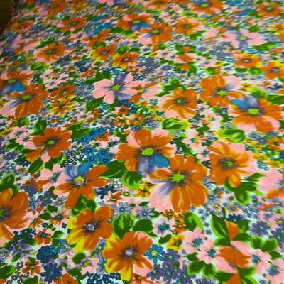 Floral BRIGHT Bed Cover Full Queen
