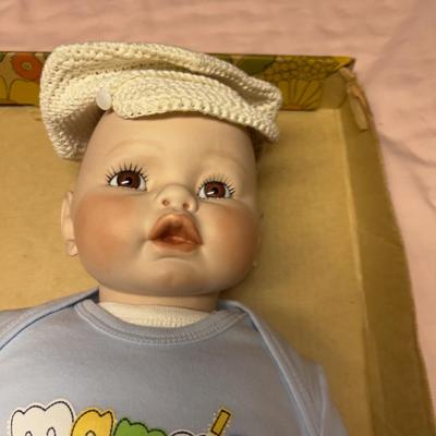 Mama's Boy Porcelain Doll