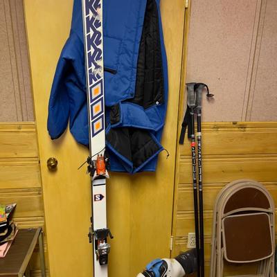 The Entire Ski Situation; K2 Skis & Solomon Bindings, Poles Scott, Boots Scott 
