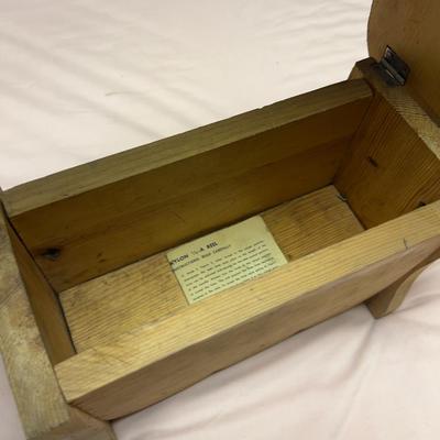 Step Stool with a Hidy Box 