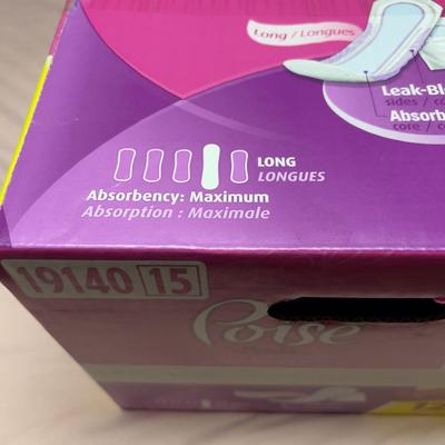 Case of POISE 126 ct. NEW! 