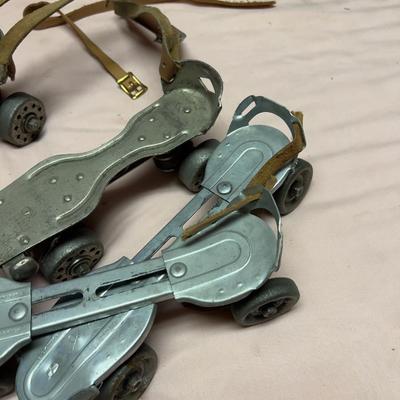 2 pairs of Vintage Roller Skates 
