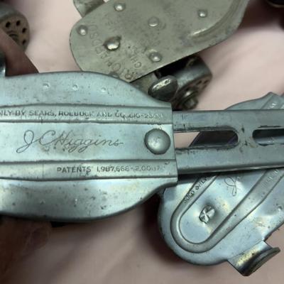 2 pairs of Vintage Roller Skates 