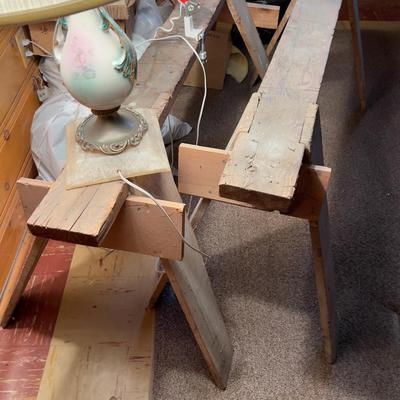 Pair of Saw Horses 