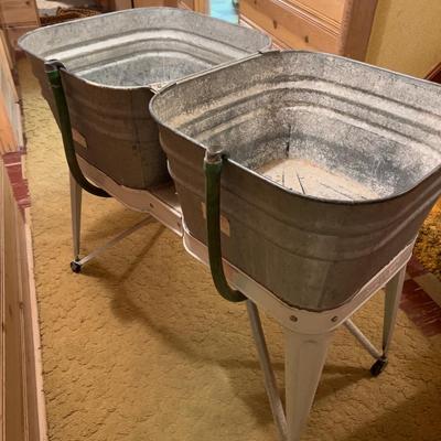 Double Wash Tub