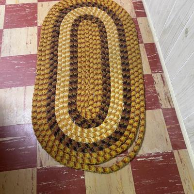 Braided Rug - Brown 