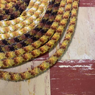 Braided Rug - Brown 