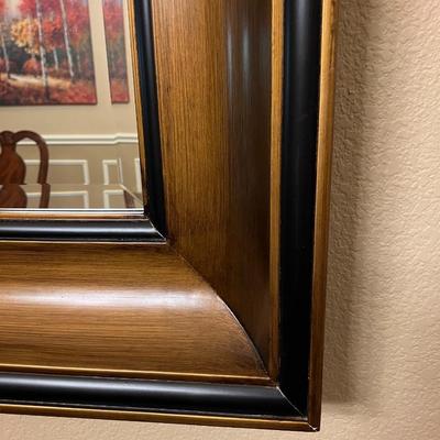 Oversized wall mirror