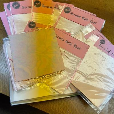 German Gold Leaf WOW! LOTS! 