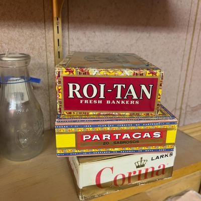 Collection of Empty Product Tins 