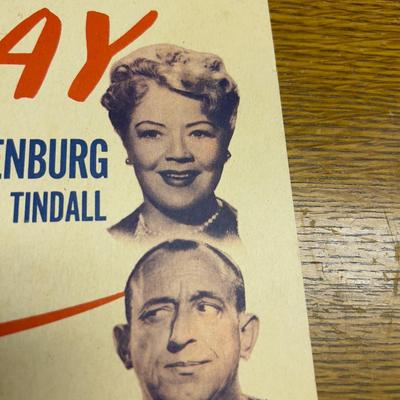 Poster with top snipped off? 