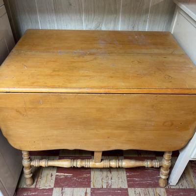 Maple Drop Leaf Table
