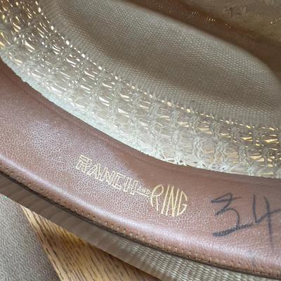 Straw Cowboy Hat 7-3/8" 