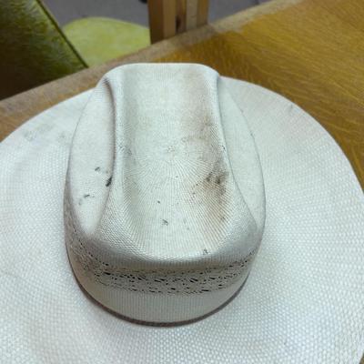 Straw Cowboy Hat 7-3/8" 