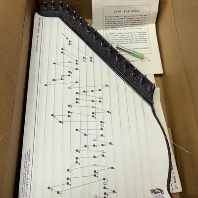 Lap Harp In the Box, with music. 