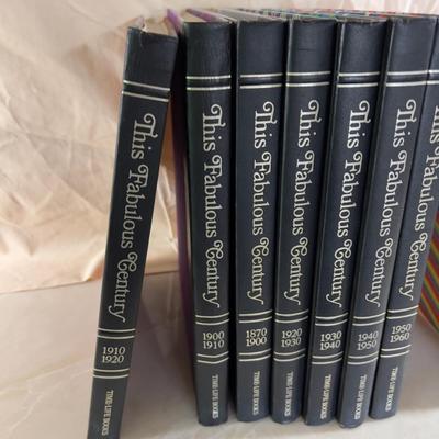 1870 to 1970 8 Vol. Set of THE FABULOUS CENTURY 