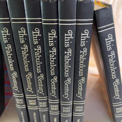 1870 to 1970 8 Vol. Set of THE FABULOUS CENTURY 