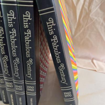 1870 to 1970 8 Vol. Set of THE FABULOUS CENTURY 