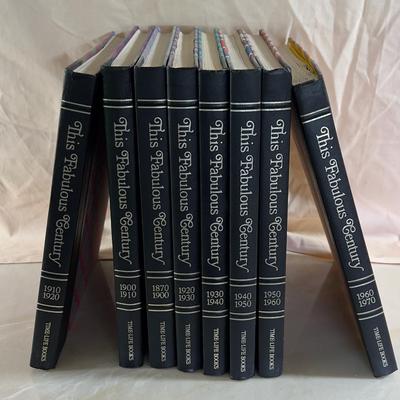 1870 to 1970 8 Vol. Set of THE FABULOUS CENTURY 