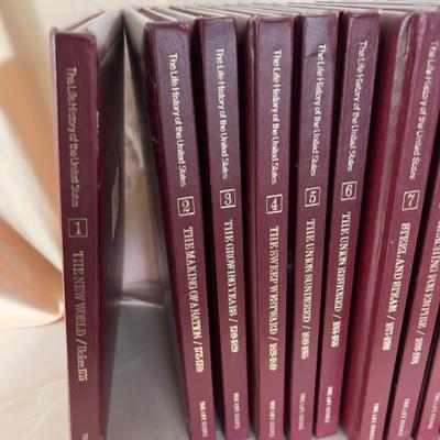 12 Volume Set of THE LIFE HISTORY OF THE UNITED STATES