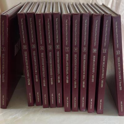 12 Volume Set of THE LIFE HISTORY OF THE UNITED STATES