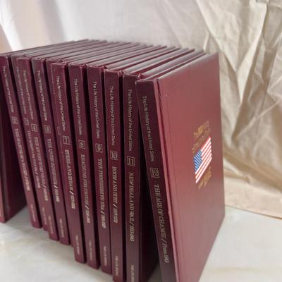 12 Volume Set of THE LIFE HISTORY OF THE UNITED STATES