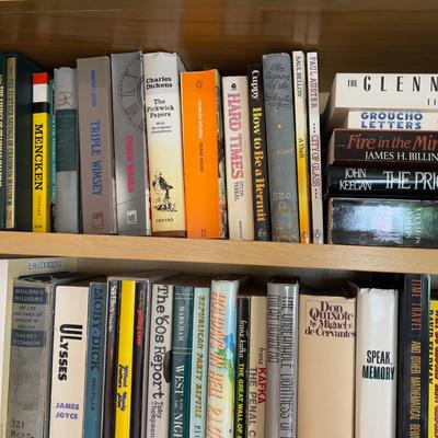 (4) Full Shelves of History, Science, Information Reference