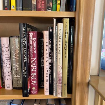 (4) Full Shelves of History, Science, Information Reference