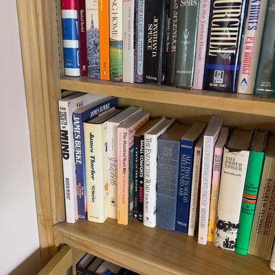 (4) Full Shelves of History, Science, Information Reference