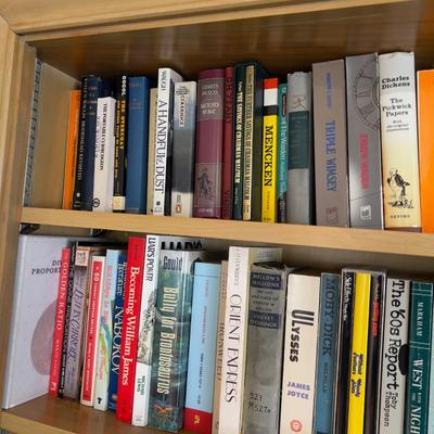 (4) Full Shelves of History, Science, Information Reference