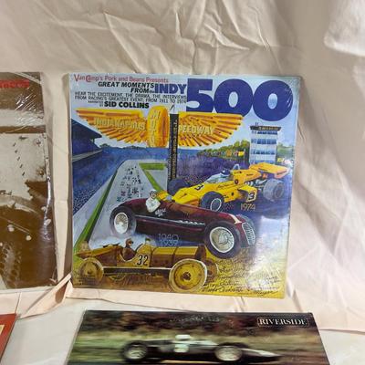 (4) Automobile  Race Albums - Very Interesting! 