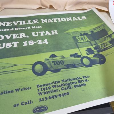 1968 & 1974 Bonneville SPEED WEEK Posters 