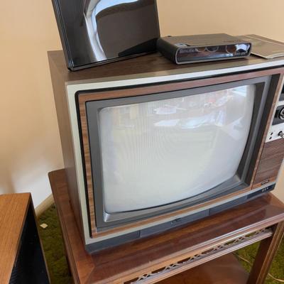 Vintage Colored TV 