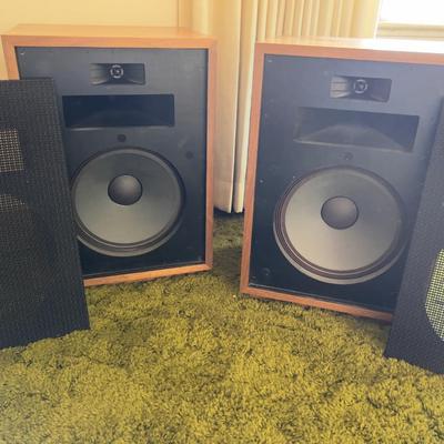 KLIPSCH Heresy Speakers HWO Model (2)  Sequential Serial Numbered Pair