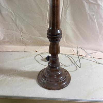Wood Table Lamp
