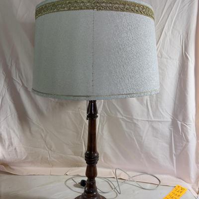 Wood Table Lamp
