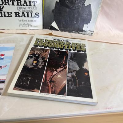 Lot of TRAIN Books (7) 