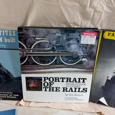Lot of TRAIN Books (7) 