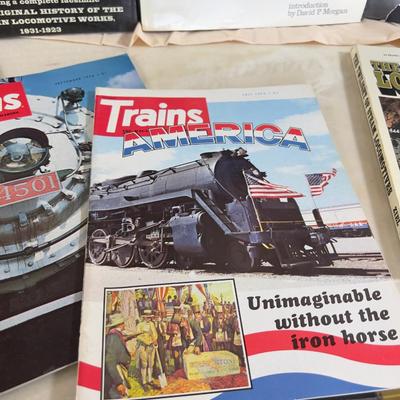Lot of TRAIN Books (7) 